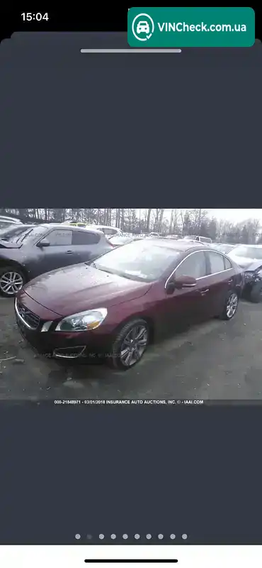 Volvo S60 2012, фото з оголошення 2 з 20, VIN YV1902FH5C2031151