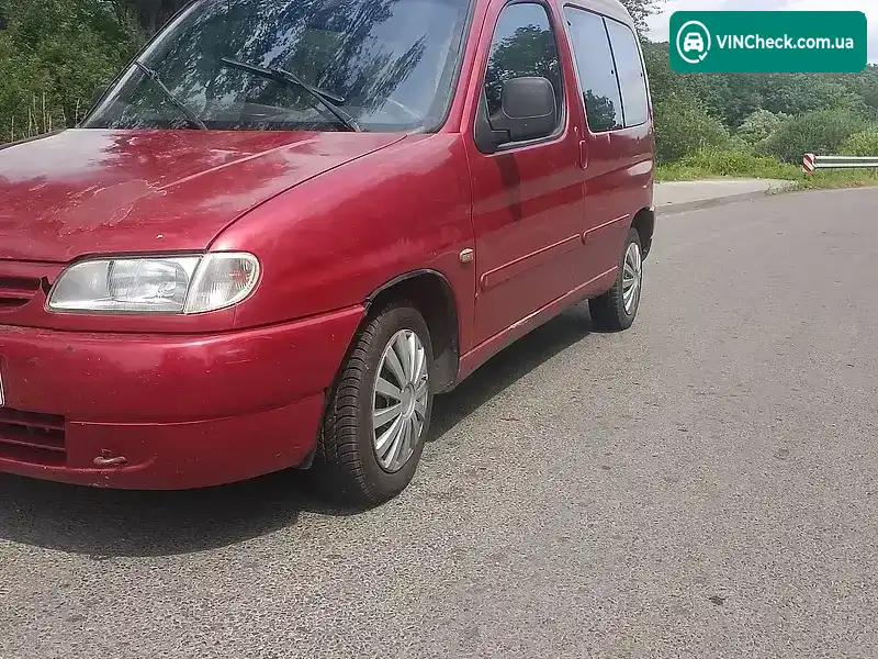 Citroen Berlingo 1998, фото з оголошення 2 з 10, VIN VF7MFKFXF65117578