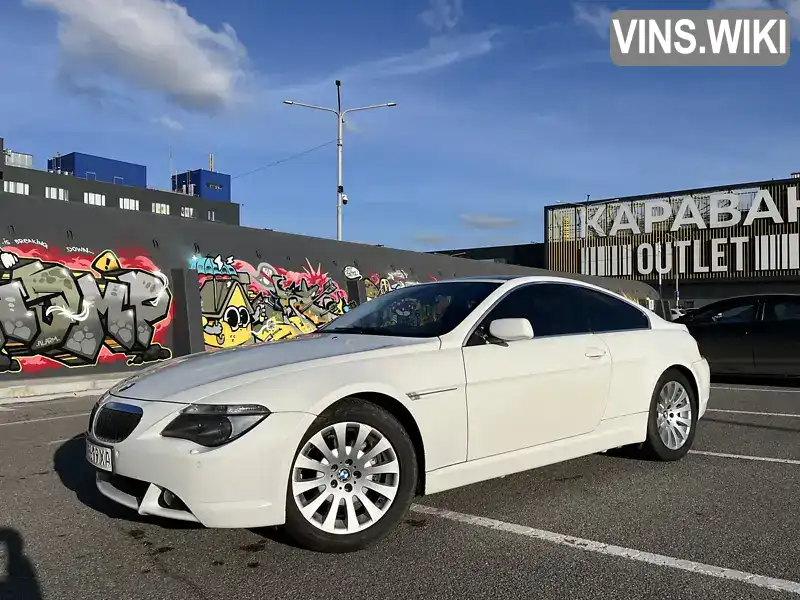 BMW 6 Series 2006, фото з оголошення 1 з 13, VIN WBAEH31060B690983