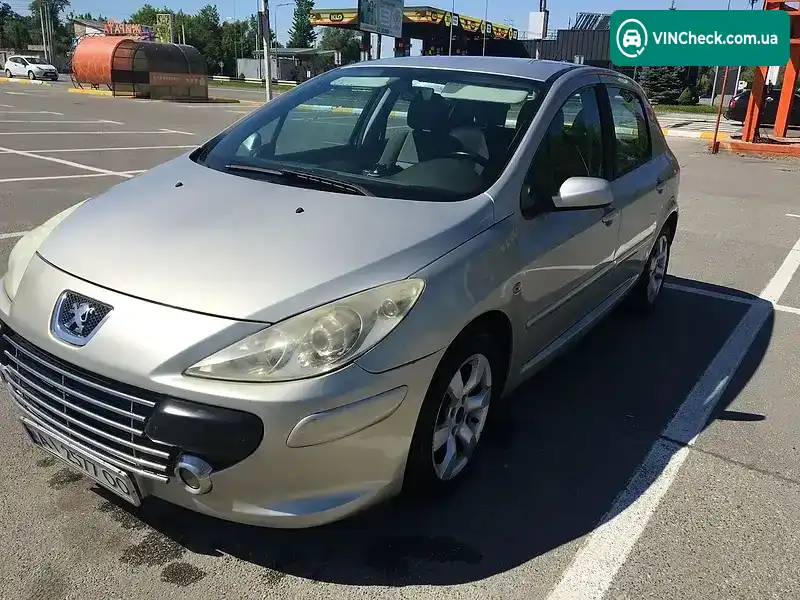 Peugeot 307 2006, фото з оголошення 2 з 9, VIN VF33CRFJF84477666