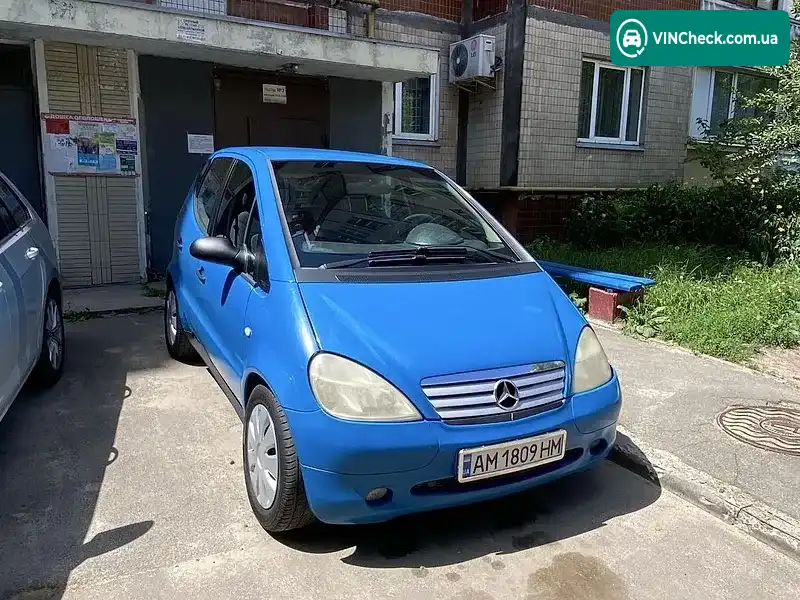 Mercedes-Benz A-Class 1998, фото з оголошення 1 з 8, VIN WDB1680331J055787