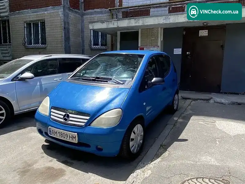 Mercedes-Benz A-Class 1998, фото з оголошення 2 з 8, VIN WDB1680331J055787