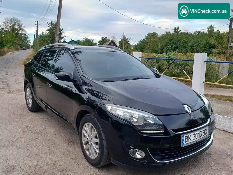 Renault Megane 2013, фото з оголошення 1 з 20, VIN VF1KZ090349565085