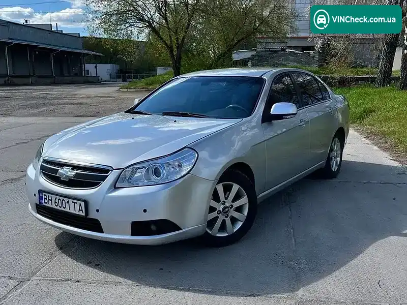 Chevrolet Epica 2009, фото з оголошення 1 з 7, VIN Y6DLA69LE9B154852