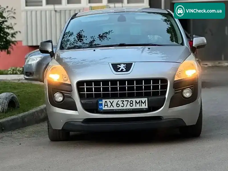 Peugeot 3008 2009, фото з оголошення 1 з 18, VIN VF30U5FW09S145134