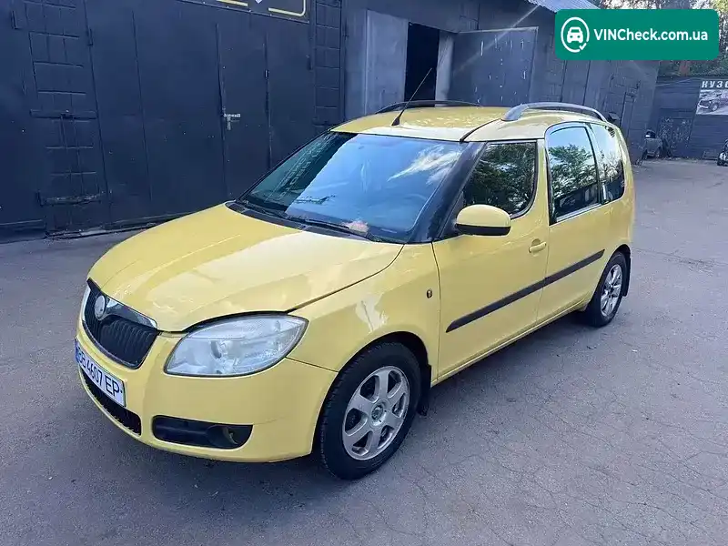 Skoda Roomster 2008, фото з оголошення 1 з 10, VIN TMBMC25JX95022979