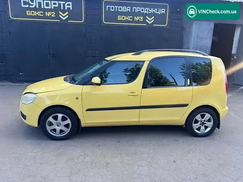 Skoda Roomster 2008, фото з оголошення 2 з 10, VIN TMBMC25JX95022979