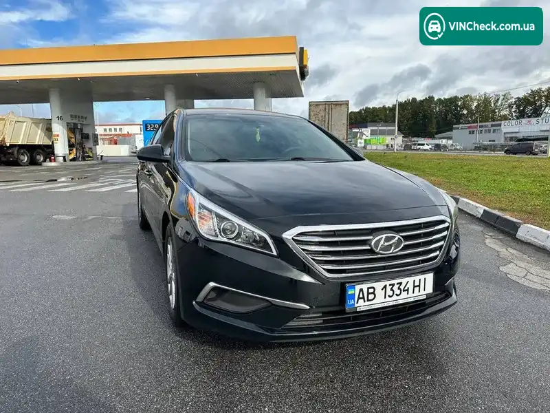 Hyundai Sonata 2015, фото з оголошення 2 з 13, VIN 5NPE24AF3GH288149
