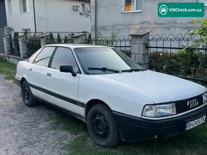Audi 80 1987, фото з оголошення 2 з 6, VIN WAUZZZ89ZHA326336