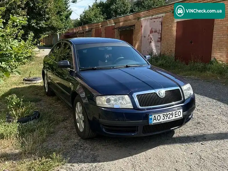 Skoda Superb 2004, фото з оголошення 1 з 7, VIN TMBCG63U559075533