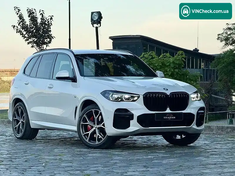BMW X5 2022, фото з оголошення 1 з 20, VIN WBACV610709K96322