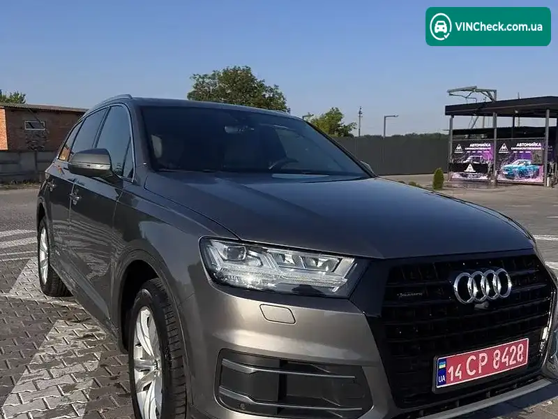 Audi Q7 2017, фото з оголошення 1 з 8, VIN WA1LHAF79HD049969