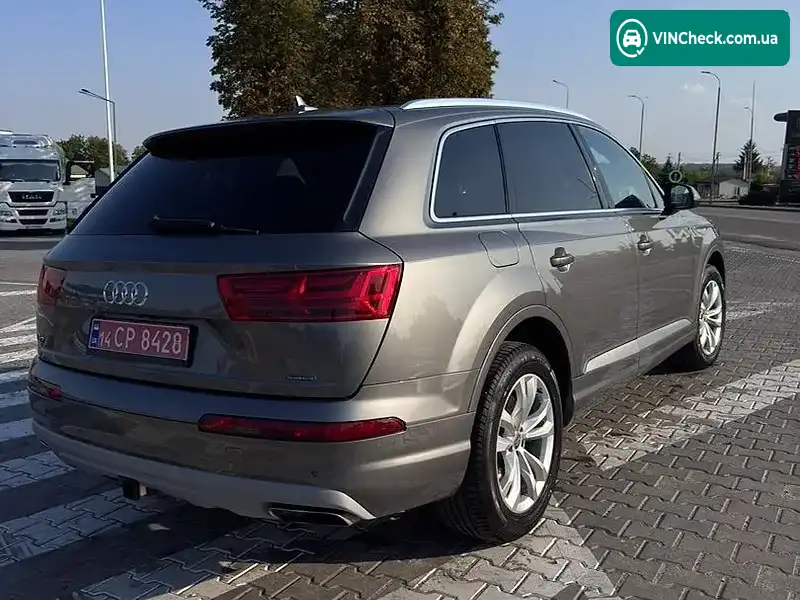 Audi Q7 2017, фото з оголошення 2 з 8, VIN WA1LHAF79HD049969