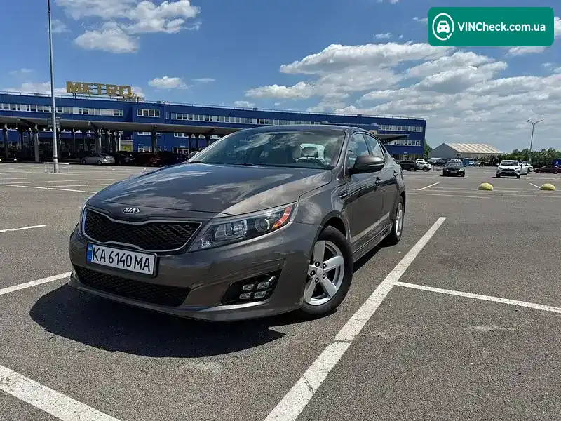 Kia Optima 2014, фото з оголошення 2 з 20, VIN 5XXGM4A75FG364671