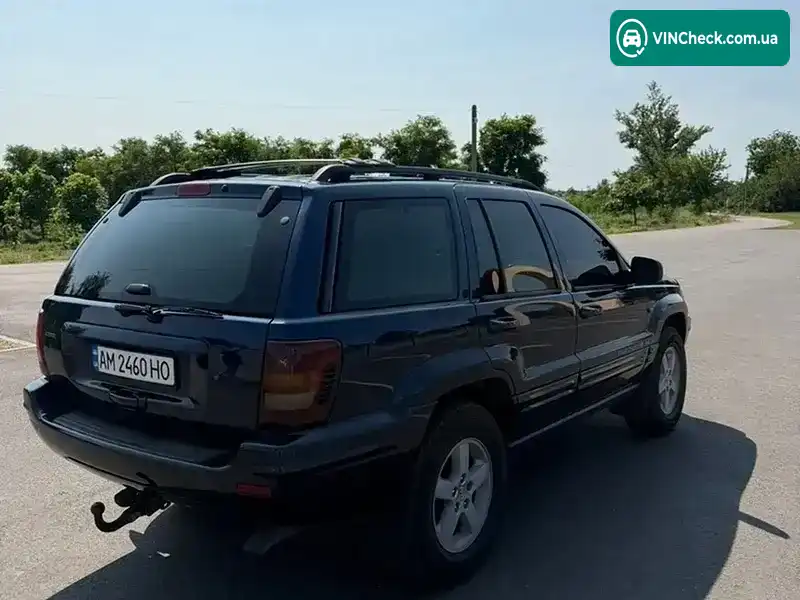 Jeep Grand Cherokee 2002, фото з оголошення 2 з 20, VIN 1J8G2E8A93Y500496