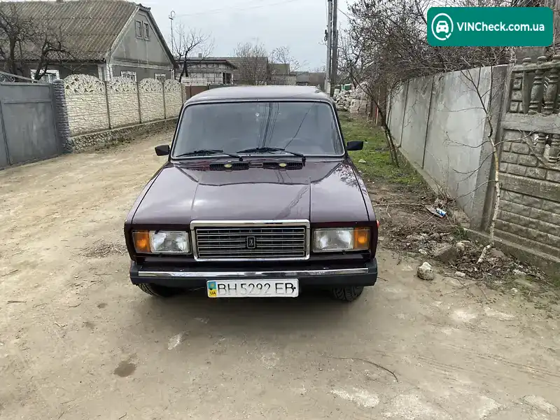 ВАЗ / Lada 2107 2007, фото з оголошення 1 з 6, VIN XTA21074082666319