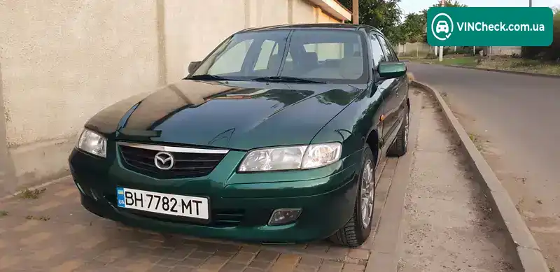 Mazda 626 2000, фото з оголошення 2 з 21, VIN JMZGF14F501414752