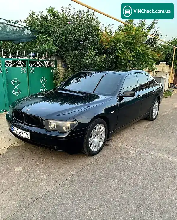 BMW 7 Series 2003, фото з оголошення 1 з 5, VIN WBAGM21090DR52725