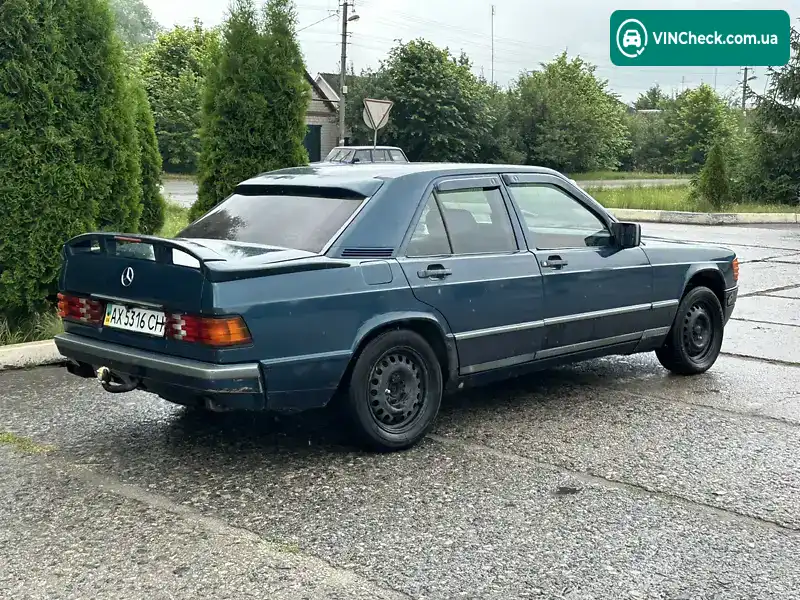 Mercedes-Benz 190 1989, фото з оголошення 1 з 17, VIN WDB20102410001214