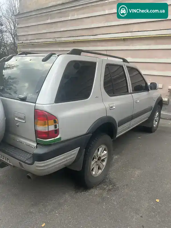 Opel Frontera 2003, фото з оголошення 1 з 5, VIN W0L06BG763V509288