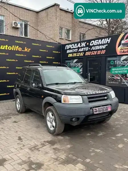 Land Rover Freelander 2000, фото з оголошення 1 з 15, VIN SALLNABA8YA541707