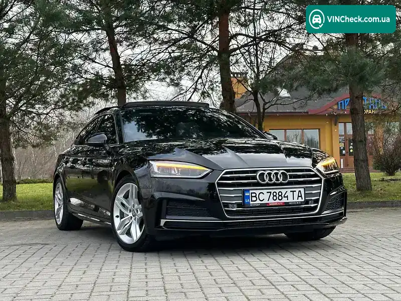 Audi A5 2019, фото з оголошення 2 з 20, VIN WAUANCF5XKA063739