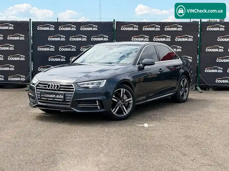 Audi A4 2018, фото з оголошення 2 з 20, VIN WAUENAF49JA200844