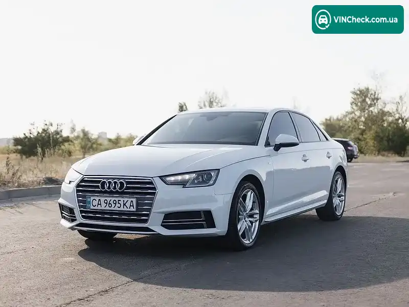 Audi A4 2016, фото з оголошення 1 з 11, VIN WAUKMAF49HN056611