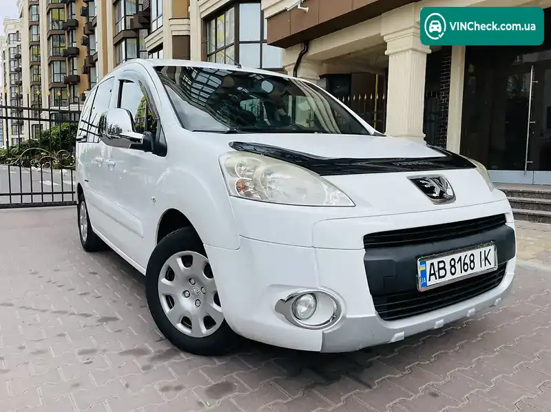 Peugeot Partner 2012, фото з оголошення 2 з 20, VIN VF37J9HP0CJ534615