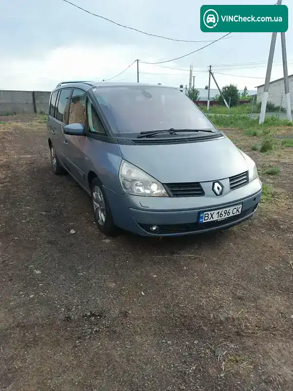 Renault Espace 2004, фото з оголошення 1 з 13, VIN VF1JK0HC632669021