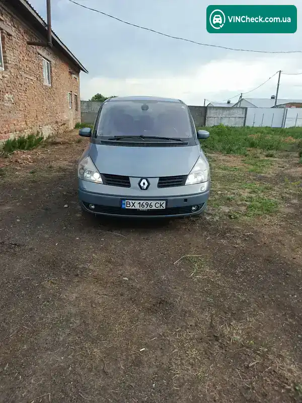 Renault Espace 2004, фото з оголошення 2 з 13, VIN VF1JK0HC632669021