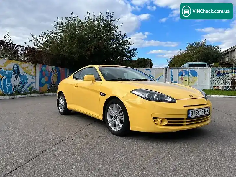 Hyundai Coupe 2008, фото з оголошення 1 з 7, VIN KMHHN61DP8U281558