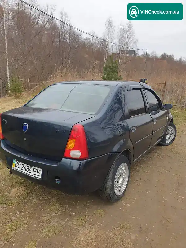 Dacia Logan 2006, фото з оголошення 2 з 9, VIN UU1LSDAHH35806821