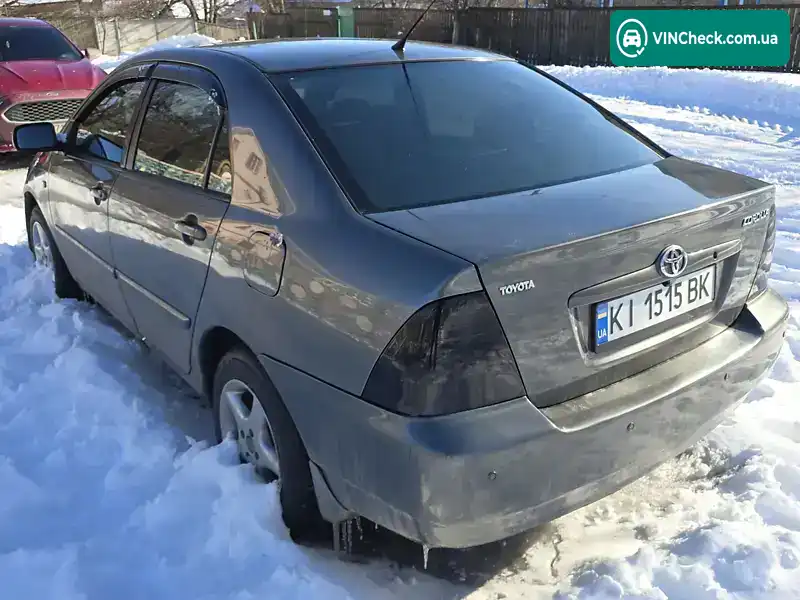 Toyota Corolla 2006, фото з оголошення 2 з 15, VIN NMTBZ28E20R140993