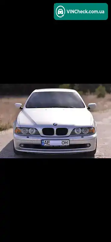BMW 5 Series 2002, фото з оголошення 2 з 10, VIN WBADL81020GX66922