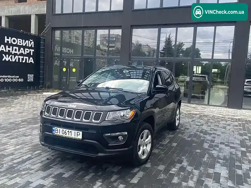 Jeep Compass 2018, фото з оголошення 2 з 20, VIN 3C4NJDBB4JT209870