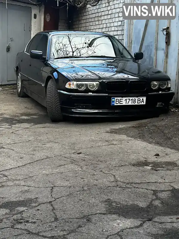 BMW 7 Series 2001, фото з оголошення 2 з 10, VIN WBAGE61010DN50556