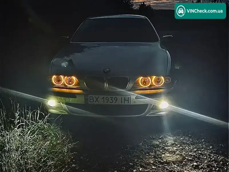BMW 5 Series 2000, фото з оголошення 1 з 10, VIN WBADF71090BS63158