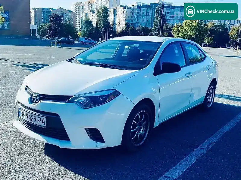 Toyota Corolla 2016, фото з оголошення 2 з 8, VIN 2T1BURHE1GC700319