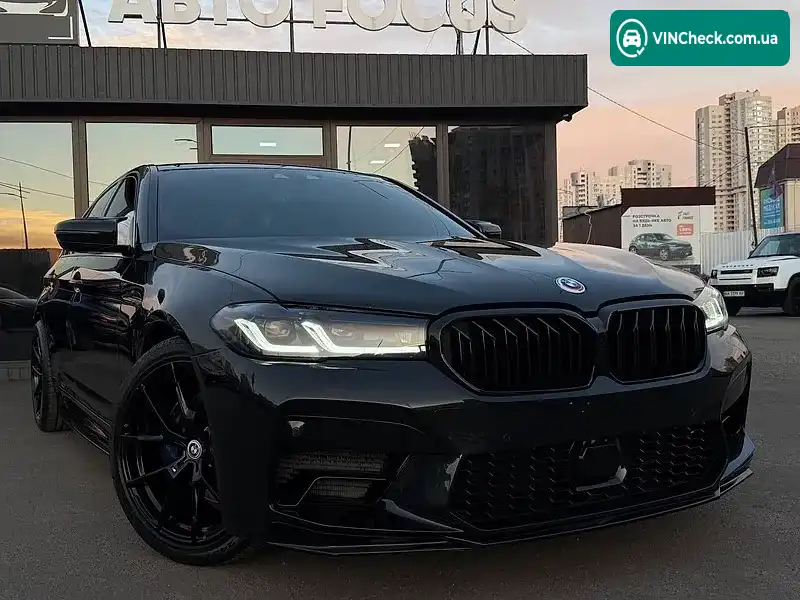 BMW 5 Series 2018, фото з оголошення 2 з 20, VIN WBAJE5C56JWA97729