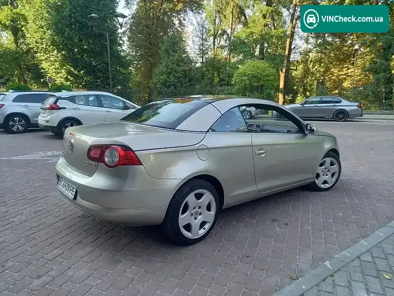 Volkswagen Eos 2008, фото з оголошення 2 з 20, VIN WVWZZZ1FZ8V050141