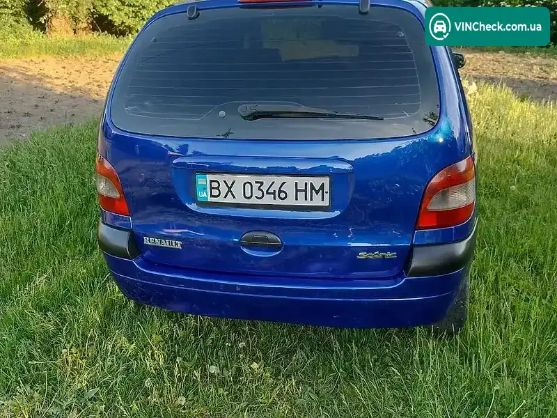 Renault Scenic 2000, фото з оголошення 2 з 12, VIN VF1JA1F0523305252