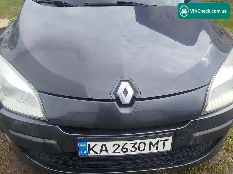 Renault Megane 2011, фото з оголошення 1 з 9, VIN VF1KZ1V0645521605