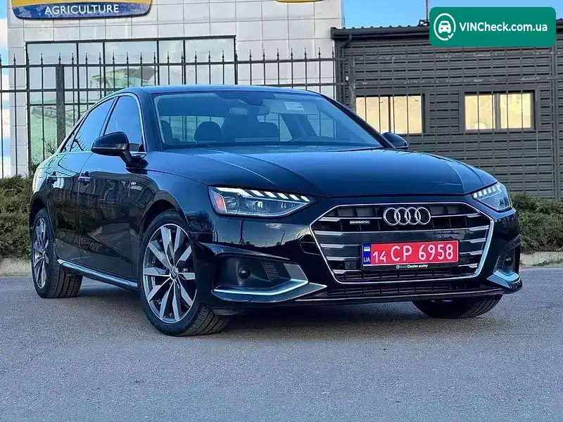 Audi A4 2023, фото з оголошення 1 з 21, VIN WAUABAF40PN023013