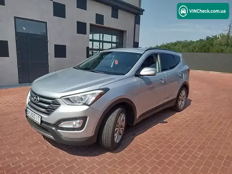 Hyundai Santa FE 2015, фото з оголошення 2 з 18, VIN 5XYZUDLAXFG288779