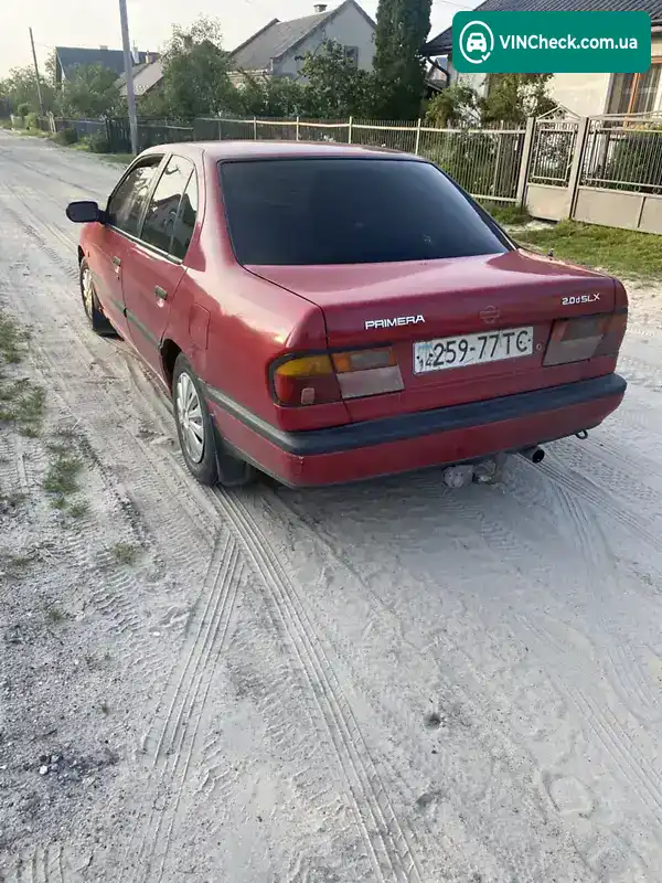 Nissan Primera 1998, фото з оголошення 2 з 6, VIN JN10WEU11U0021452