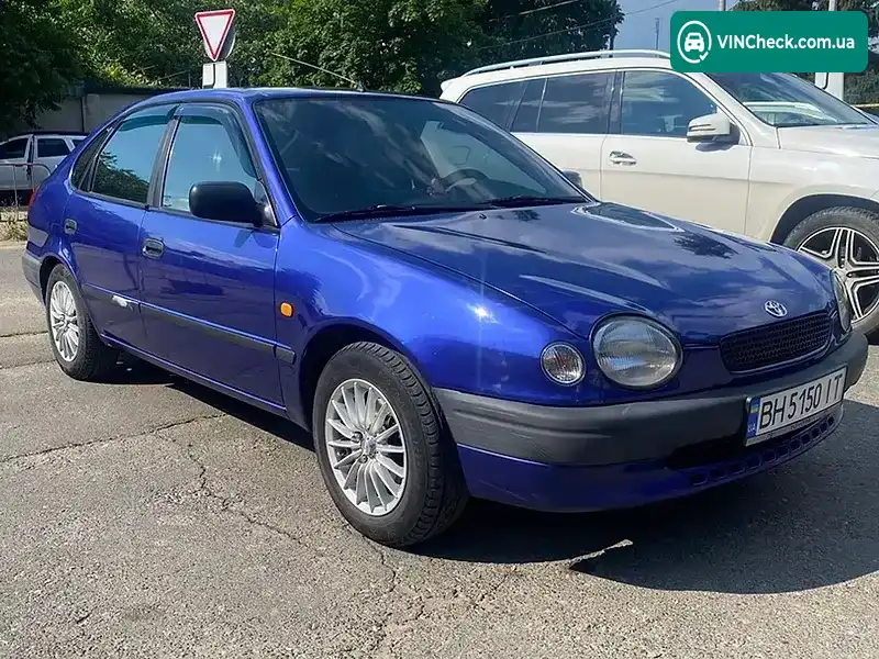 Toyota Corolla 1997, фото з оголошення 2 з 17, VIN JT164EEB103009906