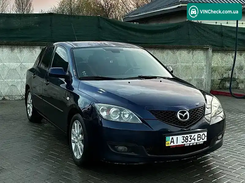 Mazda 3 2008, фото з оголошення 2 з 20, VIN JMZBK14Z281738752