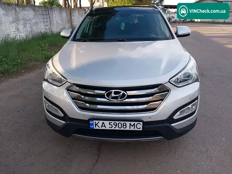 Hyundai Santa FE 2014, фото з оголошення 2 з 20, VIN KMHSU81XDEU335543