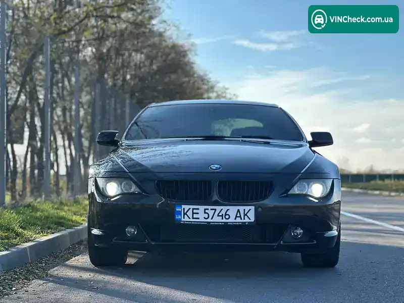 BMW 6 Series 2006, фото з оголошення 1 з 20, VIN WBAEH31040B702709